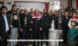 Çiftçilerle saha buluşması: Erzincan’da tarımsal destekler masaya yatırıldı