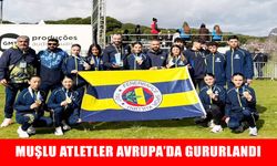 Muşlu atletler Avrupa Kros Şampiyonası’na damga vurdu