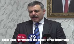 Yeni İçişleri Bakanı Mustafa Çiftçi için Erzurum’da uğurlama töreni