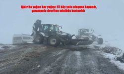 Iğdır’da Yoğun Kar ve Sis Hayatı Olumsuz Etkiliyor