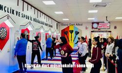 Elazığ’da dart müsabakaları sona erdi