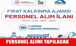 Fırat Kalkınma Ajansı personel alımı yapacak