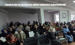 Elazığ’da Kur’an kurslarının eğitim faaliyetleri değerlendirildi