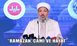 Diyanet, bu yıl ramazan temasını "Ramazan, Cami ve Hayat" olarak belirledi