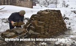 Köylülerin gelecek kış telaşı şimdiden başladı