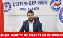 Eğitim-Bir-Sen Muş Şube Başkanı Barışan: Özlük ve özgürlük mücadelemizin 34’üncü iftihar yılı