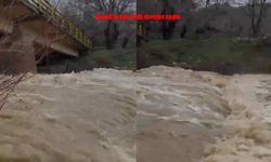 Dereler coştu, Arıcak’ta su seviyesi yükseldi