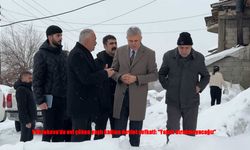 Devlet, Yüksekova’da evi çöken yaşlı kadının yarasını sarıyor