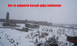 Kar ve yağmurla karışık yağış bekleniyor
