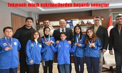 Tekmanlı minik eskrimcilerden başarılı sonuçlar