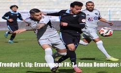Trendyol 1. Lig: Erzurumspor FK: 7 - Adana Demirspor: 0