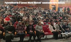 Palandöken’de Öğrencilerden Müzik Resitali: Sanatseverlerden Yoğun İlgi