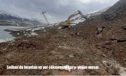 Bingöl Solhan’da Heyelan ve Yol Çökmesi: Kapanan Yollar İçin Yoğun Çalışma