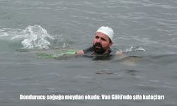 Eksi Derecelerde Kulaç: Van Gölü’nde Şifa İçin Yüzdü