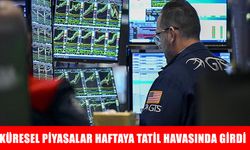 Küresel piyasalar haftaya tatil havasında girdi