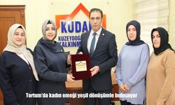 Tortum’da kadın emeği yeşil dönüşümle buluşuyor