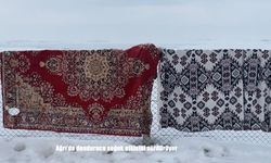 Ağrı’da dondurucu soğuk etkisini sürdürüyor