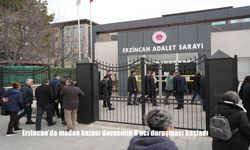 Erzincan'da maden kazası davasının 6'ncı duruşması başladı
