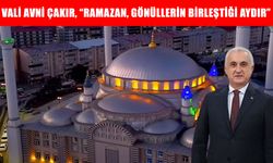Muş Valisi Çakır’dan Ramazan mesajı