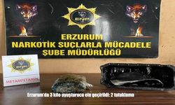 Erzurum’da Uyuşturucu Operasyonu