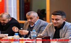 Darende Belediye Başkanı Bozkurt, personelle iftarda bir araya geldi