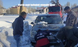 Seyir Halindeyken Dumanlar Yükseldi, İtfaiye Seferber Oldu