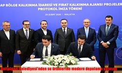 Battalgazi Belediyesi'nden su ürünlerine modern depolama yatırımı