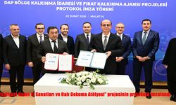 "Yeşilyurt Kadın El Sanatları ve Halı Dokuma Atölyesi" projesinin protokolü imzalandı