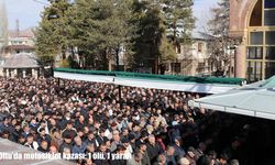 Erzurum'da motosiklet kazası: 1 ölü, 1 yaralı