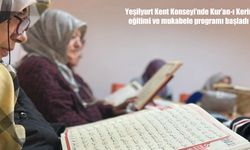 Yeşilyurt Kent Konseyi’nde Kur’an-ı Kerim Eğitimi ve Mukabele Başladı