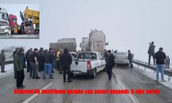 Erzurum’da Zincirleme Trafik Kazası: 8 Ağır Yaralı