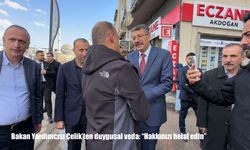 Bakan Yardımcısı Çelik’ten duygusal veda: "Hakkınızı helal edin"