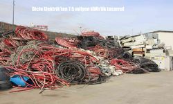 3,7 milyon kilogram atık geri dönüştürüldü: 7,5 milyon kWh tasarruf