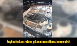 Pastaneye 'müşteri' değil otomobil girdi!