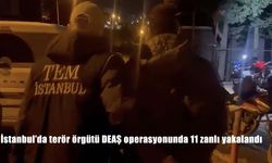 Terör örgütü DEAŞ operasyonunda 11 zanlı yakalandı