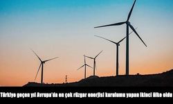 Rüzgar Enerjisinde Büyük Atılım: Türkiye Avrupa İkincisi Oldu