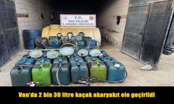 Van’da Kaçak Akaryakıt Operasyonu: 2 Bin 30 Litre Motorin Ele Geçirildi