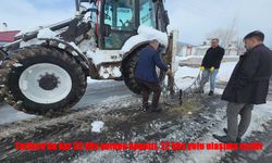 Tuzluca’da Kapanan Köy Yolları Tek Tek Açılıyor