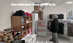 Hınıs adliyesinde sosyal market açıldı