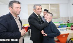 Erzurum’da görme engelli öğrencilerle iftar buluşması