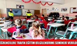 Muş’ta Trafik Jandarması ekiplerinden öğrencilere trafik eğitimi