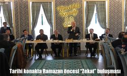 Erzurum’da tarihi konakta Ramazan öncesi “Zekat ve Dayanışma” buluşması
