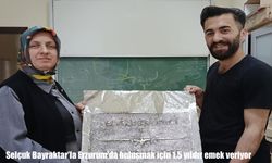 Erzurumlu gençten Selçuk Bayraktar için 1,5 yıllık davet çabası