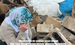 Hakkari’de kar yüküne dayanamayan ahır çöktü: 60 yaşındaki kadın yardım bekliyor