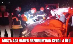 Erzurum’daki feci kazada Muş’a ateş düştü