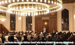 Erzincan’da Berat Kandili programı düzenlendi