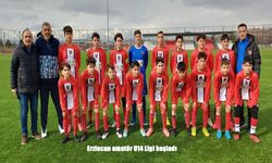 Erzincan’da U14 heyecanı başladı: Genç futbolcular sahaya indi