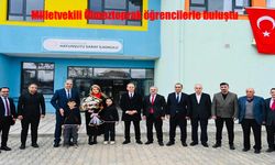 Milletvekili Ölmeztoprak’tan Saray İlkokulu ziyareti
