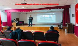 Elazığ’da muhtarlara çığla mücadele eğitimi verildi