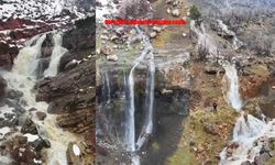 Derecik’te şelaleler coştu, doğa yeniden canlandı